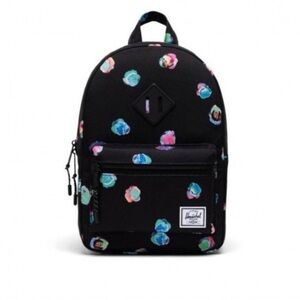Herschel backpack - Black Scrapbook Flower Print